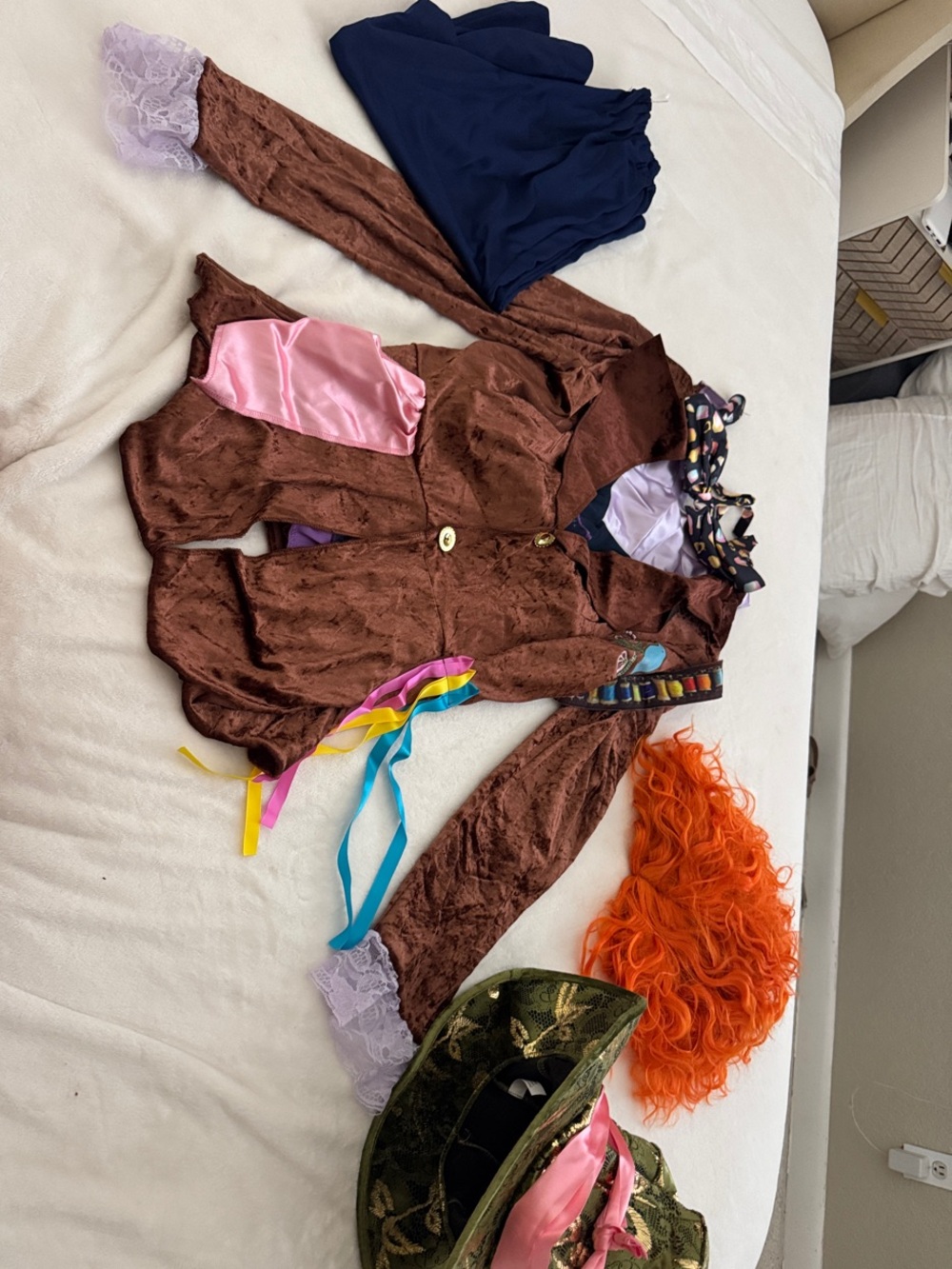 Mad Hatter Halloween costume bundle